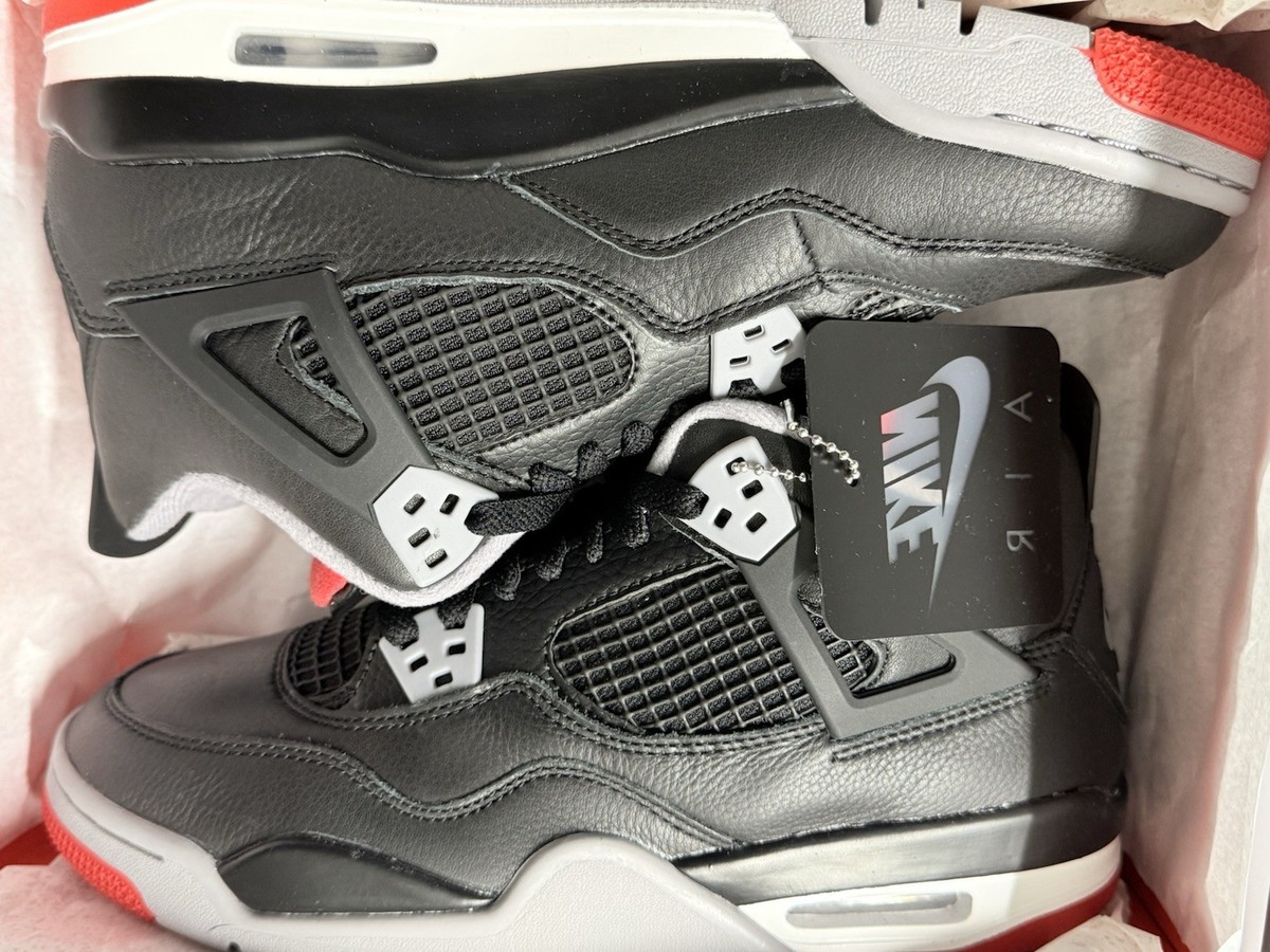 Buy Size 7 - Air Jordan 4 Retro Bred Reimagined online | eBay