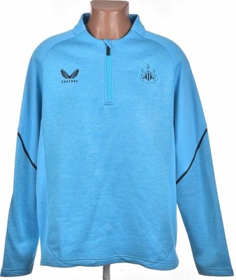 NEWCASTLE 2022/2023 FOOTBALL 1/4 ZIP TRAINING TOP CASTORE SIZE XL ADULT