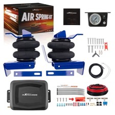Air Suspension Bags Compressor Kit For Chevy Silverado 1500 2019-2025