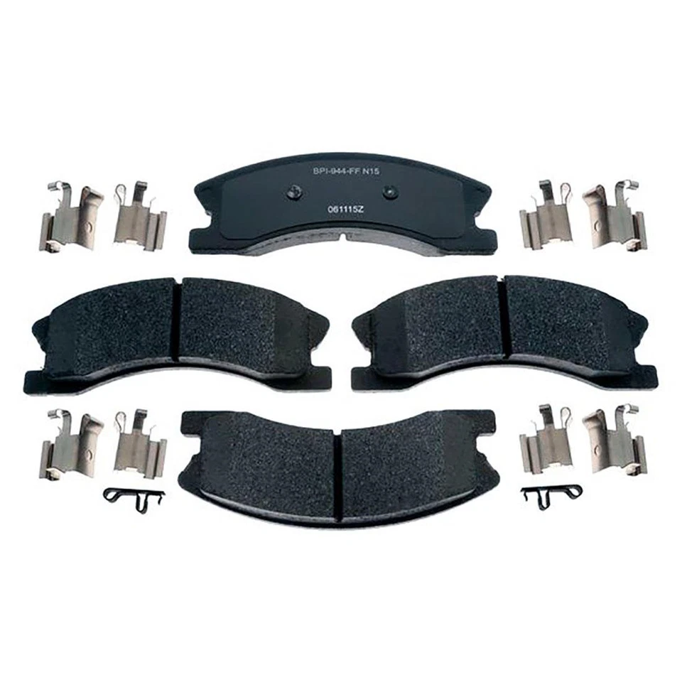 Juego de rotores de freno delanteros + pastillas de freno metálicas para Jeep Grand Cherokee 2003-2004 Foto 2 de 4