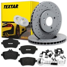 TEXTAR GELOCHTE BREMSSCHEIBEN 320mm + BELÄGE HINTEN passend für MERCEDES SL R231 TEXTAR GELOCHTE BREMSSCHEIBEN 320mm + BELÄGE HINTEN passend für MERCEDES SL R231