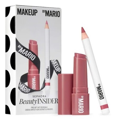 Sephora Geburtstag Geschenkset Make-up von Mario Plumping Lip Serum & Wildleder Lippenstift