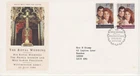 GB Stamps First Day Cover Royal Wedding Prince Andrew and Sarah SHS Text 1986