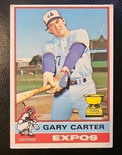 1976 Topps Expos Catcher Gary Carter Baseball Card # 441