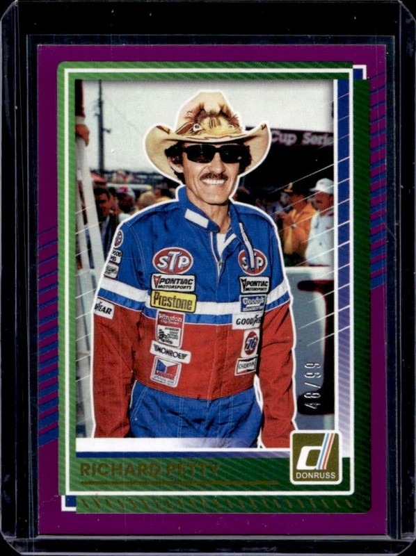 2025 Panini Donruss NASCAR Richard Petty Purple #/99