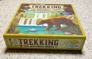 TREKKING  THE NATIONAL PARKS Board Game by UNDERDOG GAMES, EUC-NICE!
