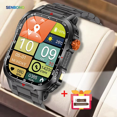 2026 Smartwatch, Fitness Tracker Waterproof Multisport Bluetooth IOS & Android