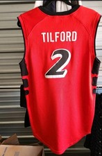 Vintage Cincinnati BearCats Dominic Tilford Game Used Red Jordan Jersey 
