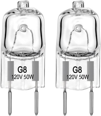 2 Pack 120V 50W Light Bulb Halogen Lamp for GE Microwave Oven,... 
