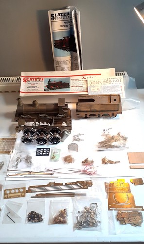 SLATER'S SPUR 1 LOKBAUSATZ 8L07 MIDLAND RAILWAY 0-6-0 KIRTLEY "WARE" TEILGEBAUT