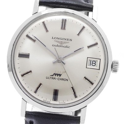 LONGINES Ultracron Date Cal.6651 Silver Dial Automatic Men's Watch_961206