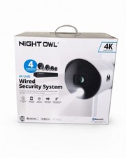 Night Owl 8 Channel 4K Wired Security System DVR 1TB w/ 4 Cameras Open Box