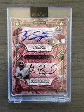 2025 Wild Card 5 Card Draw Dual Auto Ty Simpson Germie Bernard 1/1 Auto Alabama