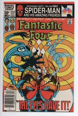 Fantastic Four Issue #237 - Newsstand Marvel | Dec 1, 1981