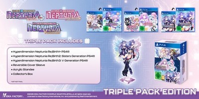 Hyperdimension Neptunia Re;Birth Series (1-3) Triple P (Playstation) (UK IMPORT)
