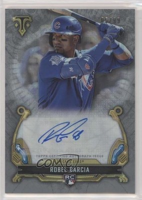 2020 Topps Triple Threads Rookie 5/99 Robel Garcia #RAC-RG Auto RC 0s9t