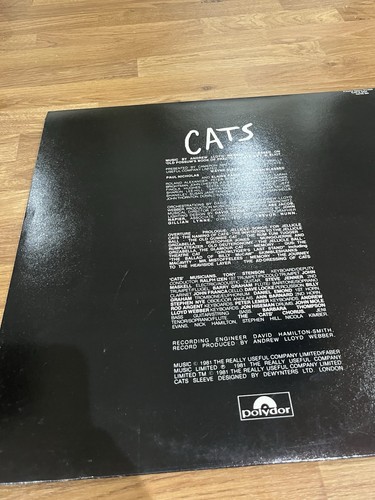 CATS THE MUSICAL SOUNDTRACK 1981 GATEFOLD DOUBLE VINYL LP Lloyd Webber CATX001 - Picture 9 of 23