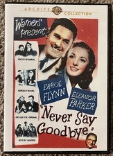 Never Say Goodbye (DVD, 1946) Errol Flynn - In Excellent Condition!!!