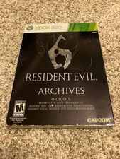 Resident Evil RE 6 Archives (Microsoft Xbox 360, 2012) nuovo sigillato