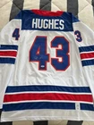 QUINN HUGHES SIGNED / AUTOGRAPHED TEAM USA 2026 OLYMPICS JERSEY WILD PSA/DNA