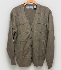 Oscar De La Renta Button Down Olive Green Car...