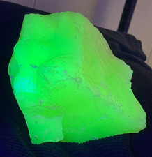 Large Vaseline Custard Art Glass Cullet 3+Lbs