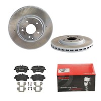 Brembo Bremsscheiben Ø300MM + BremsbelÄGe Vorne FÜR MERCEDES-BENZ C-KLASSE