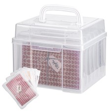 5" x 7" Photo Storage Box - 6 Inner Acid-Free Photo Cases, Craft Organizer ...