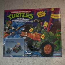 Playmates TMNT Teenage Mutant Ninja Turtles Sewer Seltzer Cannon Playset 5601