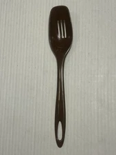 Ensar Corp Brown Slotted Spoon Nylon Kitchen Utensil Made in USA Vintage 