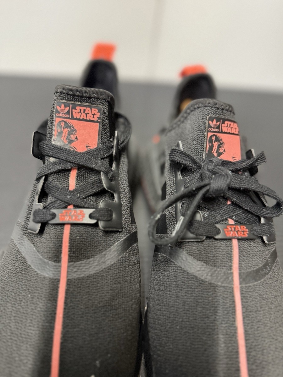 Adidas NMD R1 Star Wars Darth Vader Black Red Mens Sneakers FW2282 Size 11 adidas Star Wars x NMD_R1  main image 4