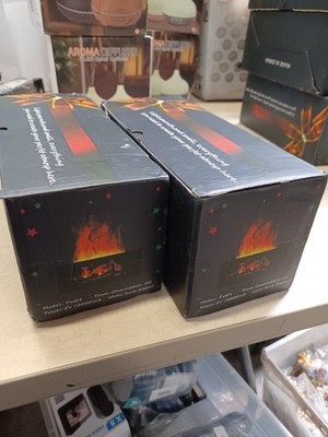 Lot Of 2 Flame Fire Place Aroma Diffuser