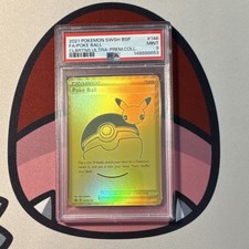 Pokémon TCG - Poké Ball SWSH146 Sword & Shield Promo Full Art Holo PSA 9 2021 on eBay