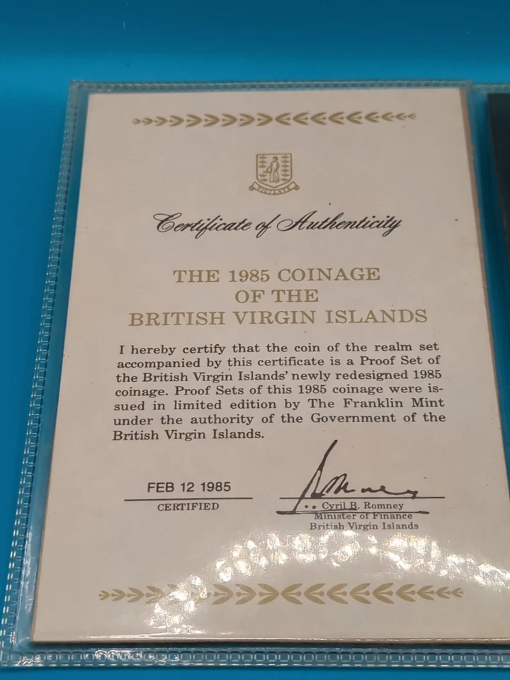 1985 British Virgin Islands Set - Image 3 of 4