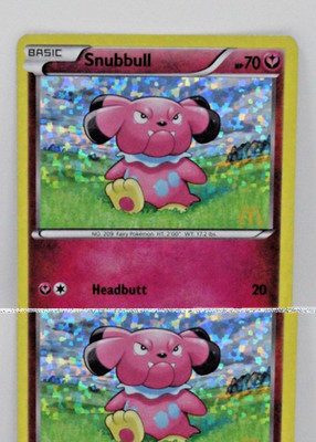 Snubbull 008/012 McDonald's 2014 Holo Pokémon TCG Card