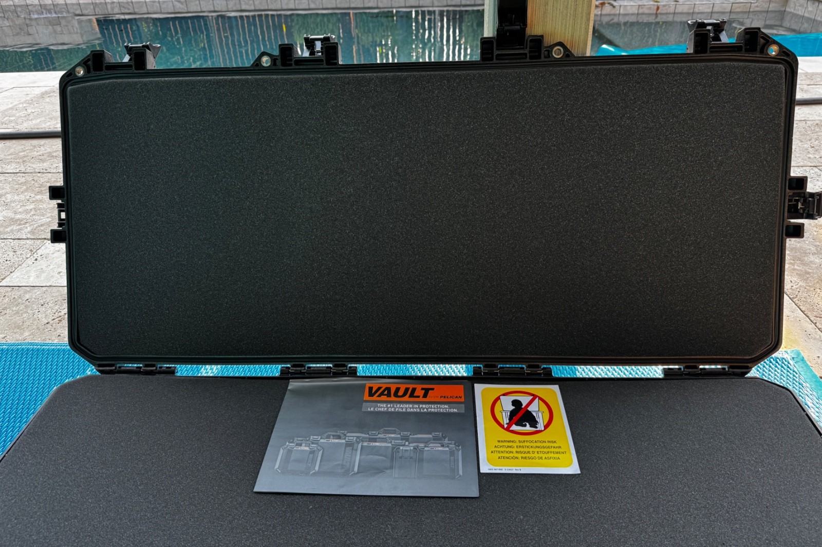 Pelican Vault V700 Hard Equipment Case with Foam Insert – Black