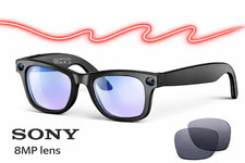 Smart Glasses HD Camera Bluetooth   iOS/Android  Ray-Ban Meta Alternative