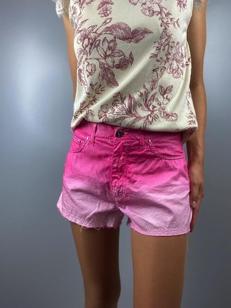Women Ballin Shorts Pink Cotton 36 / S / 44