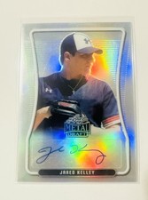 Jared Kelley 2020 Leaf Metal Draft Silver AUTO #BAP-JK1 - Chicago White Sox