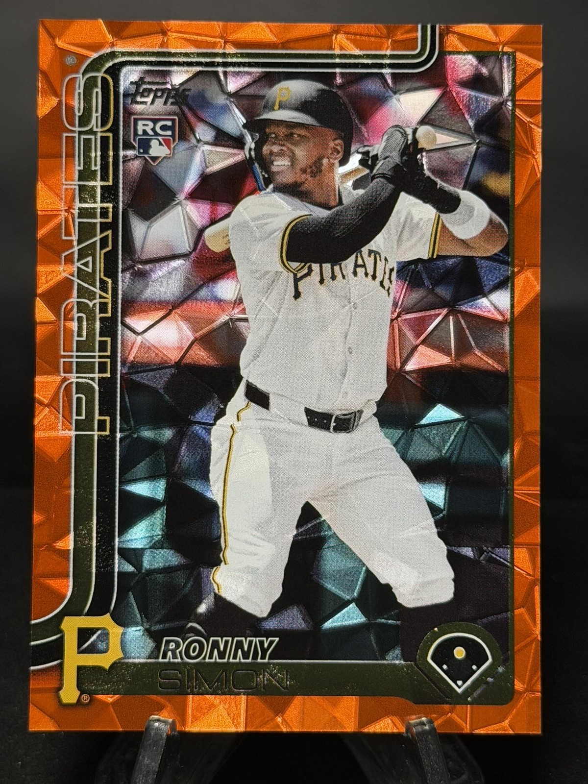 2025 Topps Update #US111 Ronny Simon Orange Diamante Foil #/25