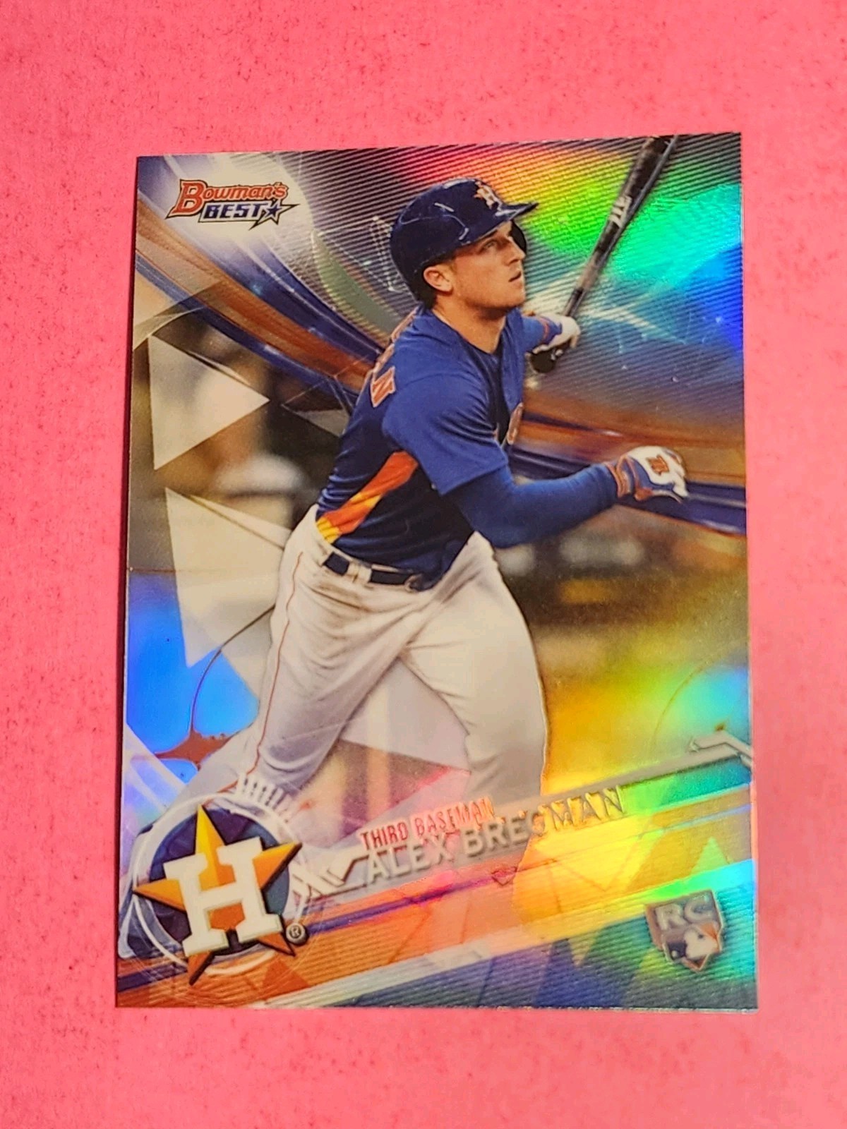 2017 Bowman's Best - Alex Bregman #54 Refractor (RC) Houston Astros Cubs 🔥