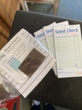 Guest Checks 14 Books 50 Checks/Book