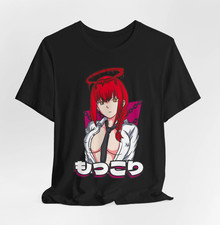 Waifu Makima Anime Short Sleeve Tee, Graphic Tee for Fans, Gift for Otaku