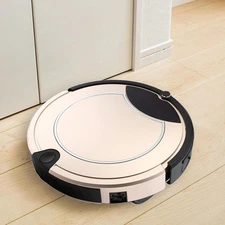 TOCOOL TC-450 Smart Robot Vacuum Cleaner Gold with Touch Display Remote Control