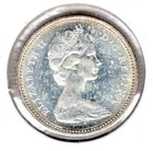 1967 Canadian Dime - 10 Cents - 50% - 80% Silver