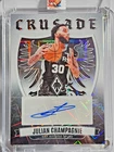Julian Champagnie 2023-24 Panini Phoenix Crusade White LASER /99 Spurs