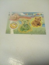 Ty Beanie Babies Baby Stickers Series 3 1999 Bear Kicks Tiptoe Pecan Mouse