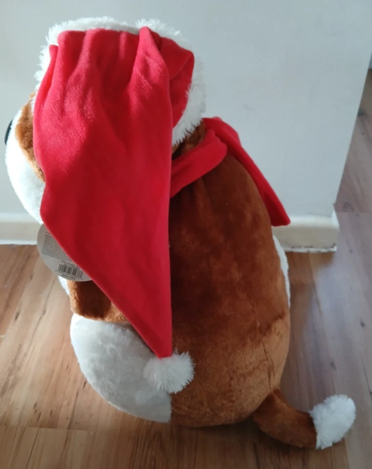 Telitoy Jumbo Singing Musical Christmas Puppy Dog Toy 22 Inch Xmas Display - Image 2 of 4