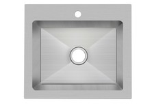 PROFLO PFDM1B252291 Sault 25" Drop In Undermount Single Basin Stainless Steel