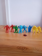 Palmer Monsters 1960s Complete Set All 4 Colors Dracula/King Kong/Frankenstein 